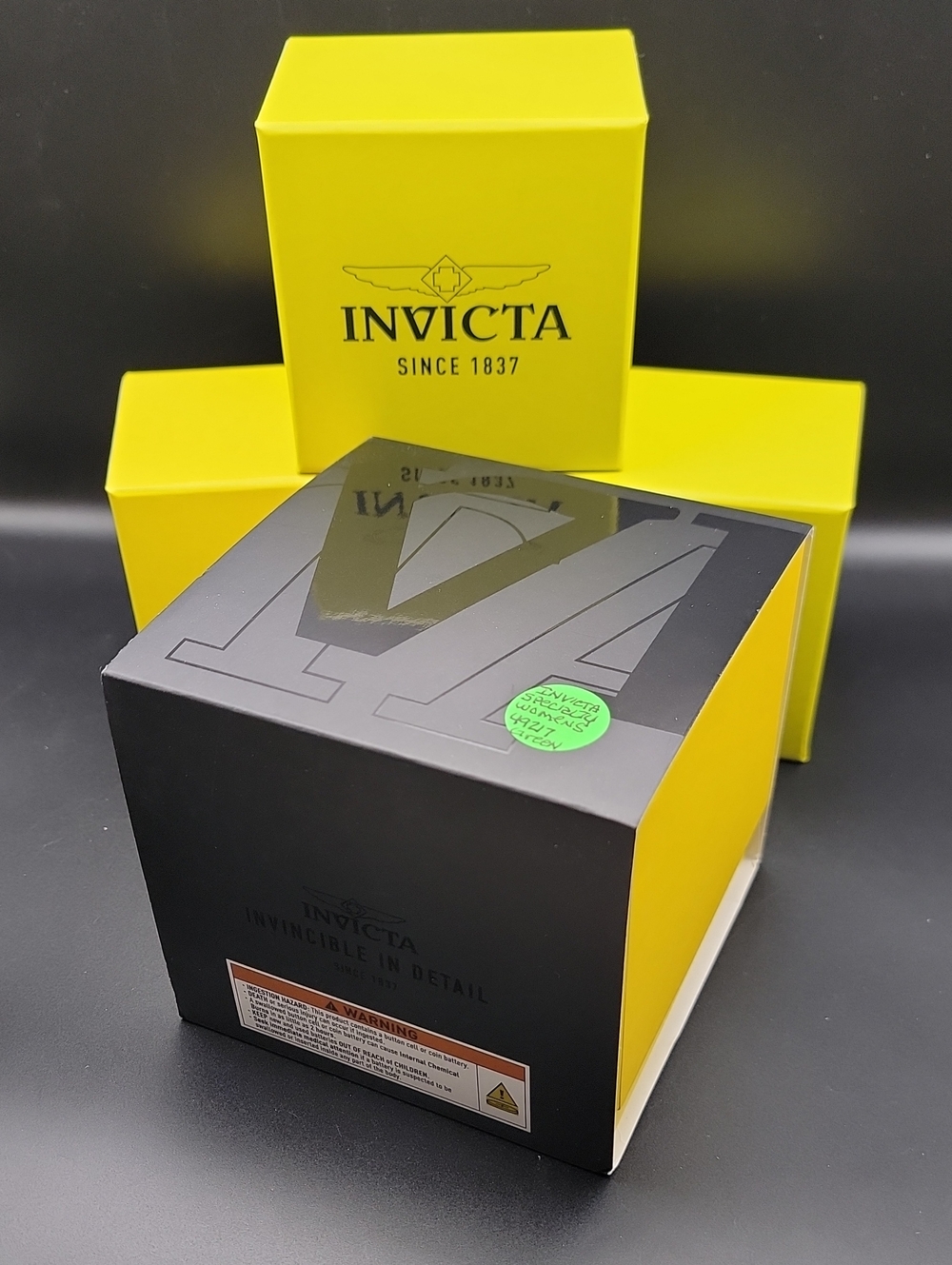 NEW Invicta Specialty Women's Watch - 36mm. Steel Green Dial Flutted Bezel 49217 - Picture 9 of 9